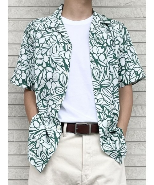 GAP(ギャップ)の「リネン混 バケーション スタンダードフィットシャツ(シャツ/ブラウス・メンズ・ブラック/ホワイト/ベージュ/グリーン・XS/XL/L/S/M)」の4枚目の写真