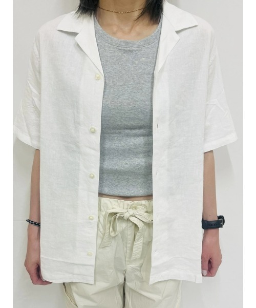 ギャップ　GAP リネンオープンカラーシャツ 90's OLD GAP S/S オープンカラーシャツ “LINEN × RAYON