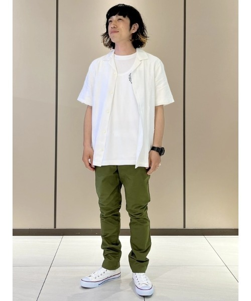 GAP(ギャップ)の「リネン混 バケーション スタンダードフィットシャツ(シャツ/ブラウス・メンズ・ブラック/ホワイト/ベージュ/グリーン・XS/XL/L/S/M)」の8枚目の写真