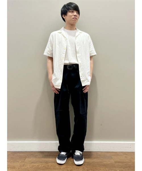 GAP(ギャップ)の「リネン混 バケーション スタンダードフィットシャツ(シャツ/ブラウス・メンズ・ブラック/ホワイト/ベージュ/グリーン・XS/XL/L/S/M)」の9枚目の写真