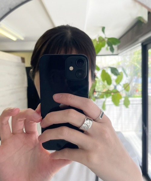 bonu.（ボヌ）の「【silver925】ワイドリング（リング・レディース・ゴールド/シルバー・FREE）」の16枚目の写真