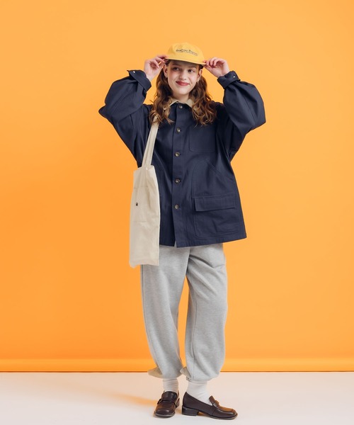 MUHET（ミュエータ）の「ポケット付きトートバッグ（トートバッグ・レディース・ライトグリーン/ブルー/アイボリー/ブラック・FREE）」の11枚目の写真