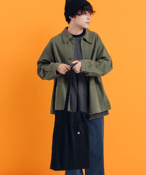 MUHET（ミュエータ）の「ポケット付きトートバッグ（トートバッグ・レディース・ライトグリーン/ブルー/アイボリー/ブラック・FREE）」の18枚目の写真