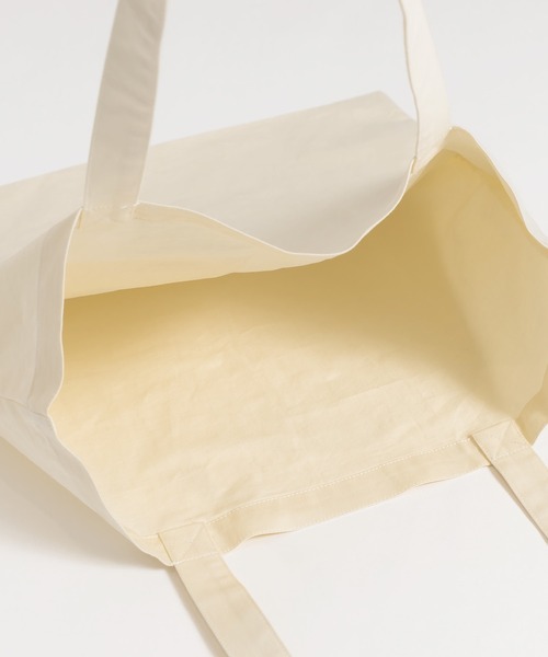 MUHET（ミュエータ）の「ポケット付きトートバッグ（トートバッグ・レディース・ライトグリーン/ブルー/アイボリー/ブラック・FREE）」の8枚目の写真