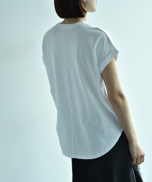 anana（アナナ）の「【anana】ＭＥＲＣＩロゴＴシャツ（Tシャツ/カットソー・レディース・ブラック/オフホワイト・FREE）」の5枚目の写真