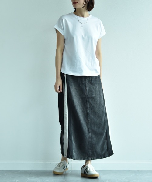 anana（アナナ）の「【anana】ＭＥＲＣＩロゴＴシャツ（Tシャツ/カットソー・レディース・ブラック/オフホワイト・FREE）」の12枚目の写真