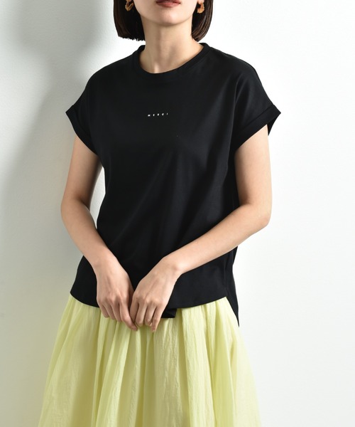 anana（アナナ）の「【anana】ＭＥＲＣＩロゴＴシャツ（Tシャツ/カットソー・レディース・ブラック/オフホワイト・FREE）」の18枚目の写真
