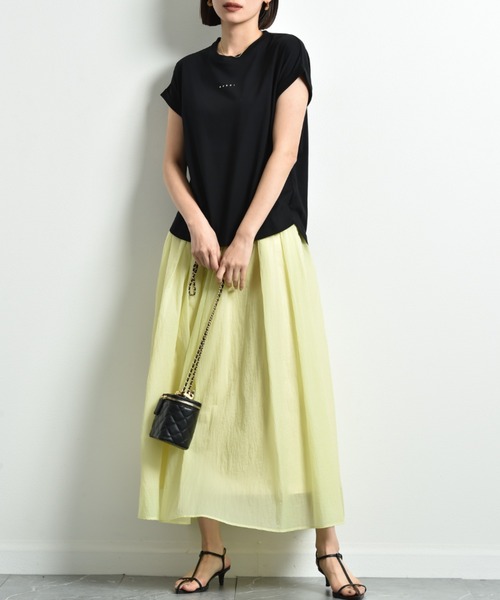 anana（アナナ）の「【anana】ＭＥＲＣＩロゴＴシャツ（Tシャツ/カットソー・レディース・ブラック/オフホワイト・FREE）」の21枚目の写真