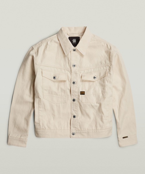 G-STAR(ジースター)の「DAKOTA JACKET/ベーシックデザインクラシックデニムジャケット(デニムジャケット・メンズ・ベージュ系その他・X-LARGE/MEDIUM/LARGE/SMALL/X-SMALL)」の6枚目の写真