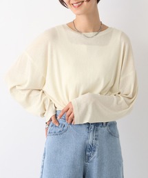 LEPSIM | シアーメランジロンT　104246(Tシャツ/カットソー)