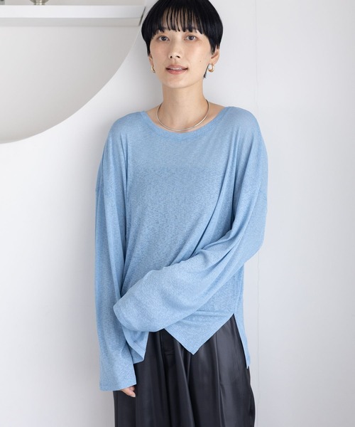 シアーメランジロンT 104246（Tシャツ/カットソー）｜LEPSIM