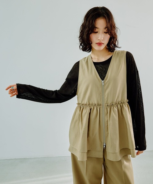 セール】シアーメランジロンT 104246（Tシャツ/カットソー）｜LEPSIM