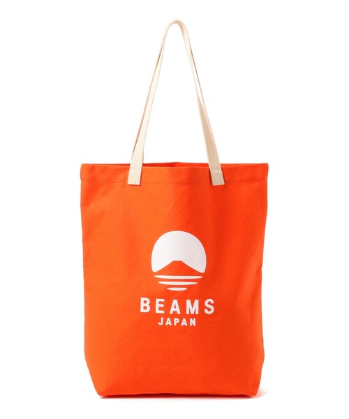 BEAMS JAPAN（ビームス　ジャパン）の「evergreen works / 別注 ビームス ジャパン ロゴ トートバッグ カラー（トートバッグ・メンズ・ブラック/オレンジ/インディゴブルー・ONE SIZE）」の8枚目の写真