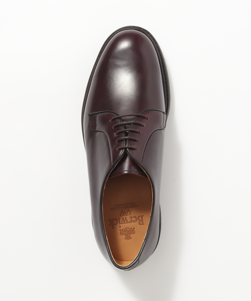 Berwick1707（バーウィック）の「Berwick1707 (バーウィック1707) 4406 Plain Toe Derby 4406/ROVI（その他シューズ・メンズ・ボルドー/ブラック・5/7/7.5/6/6.5/XX-SMALL）」の7枚目の写真