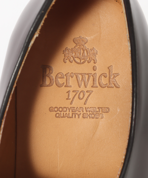 Berwick1707（バーウィック）の「Berwick1707 (バーウィック1707) 4406 Plain Toe Derby 4406/ROVI（その他シューズ・メンズ・ボルドー/ブラック・5/7/7.5/6/6.5/XX-SMALL）」の9枚目の写真