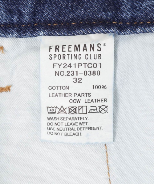 FREEMANS SPORTING CLUB(フリーマンズ スポーティング クラブ)の「FREEMANS SPORTING CLUB DOUGLASTON DENIM TROUSERS(デニムパンツ・メンズ・ブルー系その他・32/30/28/34)」の10枚目の写真