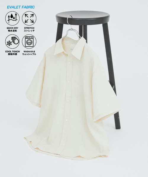 ”吸水速乾 / 接触冷感” EVALET LIGHT レギュラーカラー S/S シャツ（シャツ/ブラウス）｜JOURNAL STANDARD（ジャーナルスタンダード）