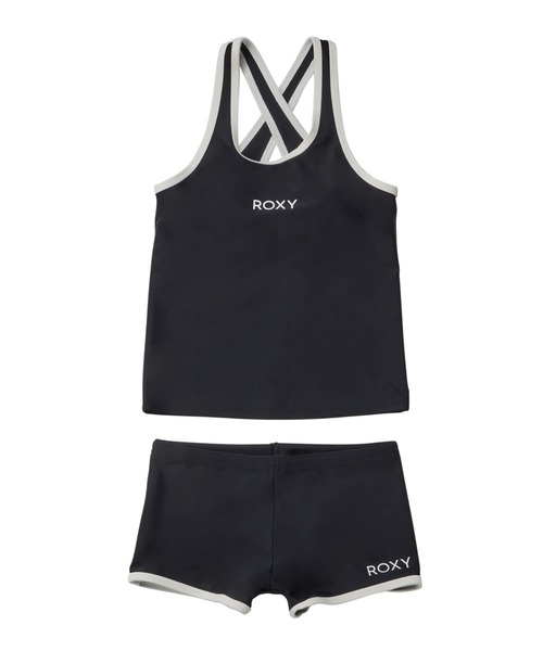 最終値下げ　ロキシー　DEEP WATER タンキニ　ブラック ROXY 水着 DEEP WATER/ロキシータンキニ（水着) レディース