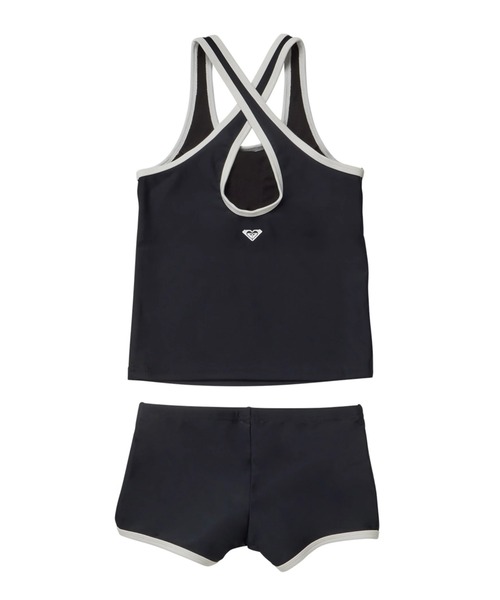 ROXY（ロキシー）の「MINI DEEP WATER/ロキシーキッズタンキニ(水着)（水着・キッズ・ブラック/ネイビー・110/120/130/140/150/100）」の4枚目の写真