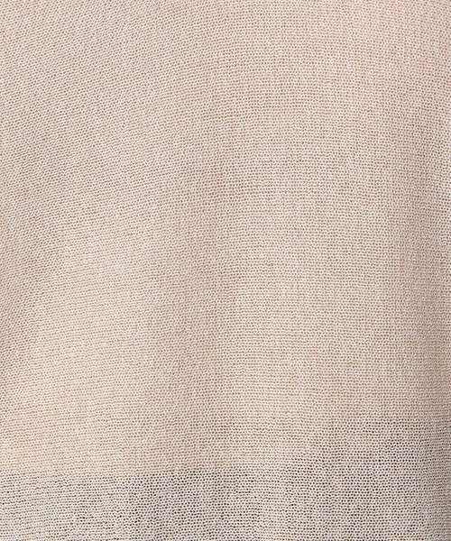 Grand PARK（グランドパーク）の「ライン入りVネックサマーニット（ニット/セーター・レディース・ブルー/グレー/レッド系/ライトベージュ・FREE）」の13枚目の写真