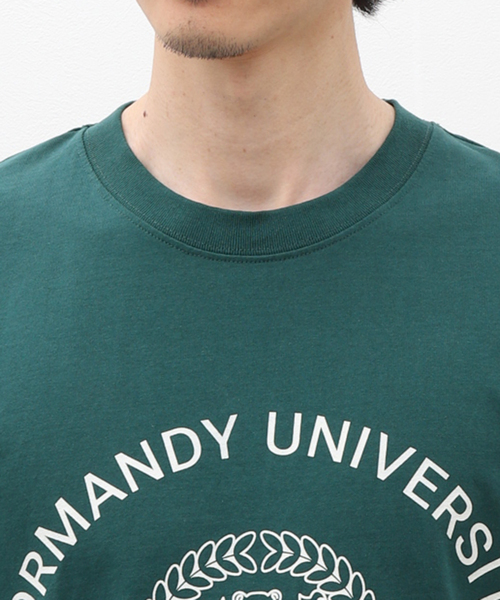 417 EDIFICE(フォーワンセブンエディフィス)の「【LE SUPER ATELIER】Normandy university(Tシャツ/カットソー・メンズ・グリーン・SMALL/MEDIUM/LARGE)」の7枚目の写真