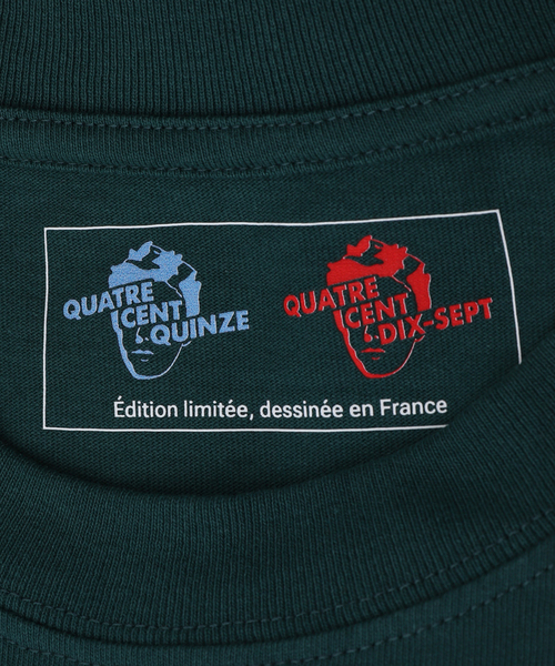 417 EDIFICE(フォーワンセブンエディフィス)の「【LE SUPER ATELIER】Normandy university(Tシャツ/カットソー・メンズ・グリーン・SMALL/MEDIUM/LARGE)」の13枚目の写真