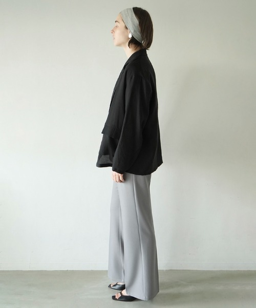 ジャケット・アウター CLANE SHEER TAILORED SHIRT SHEER TAILORED SHIRT（シャツ/ブラウス）｜CLANE（クラネ）の