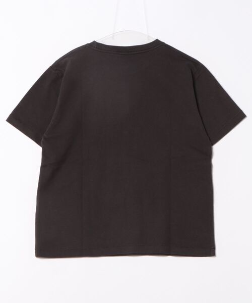 Right-on(ライトオン)の「ビンテージ風プリント半袖Tシャツ(Tシャツ/カットソー・レディース・グレー×ホワイト/ダークグレー・S/M/L/XL)」の3枚目の写真