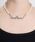 adree�i�A�h���[�j�́uadree logo chain pearl necklace / ���S�`�F�[���p�[���l�b�N���X�i�l�b�N���X�j�v�b�z���C�g