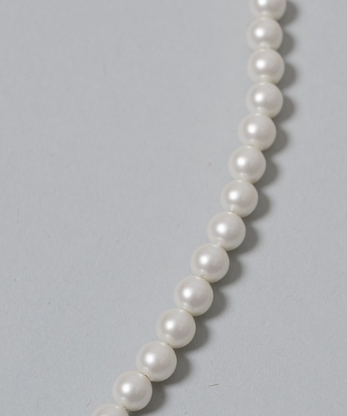 adree（アドリー）の「adree logo chain pearl necklace / ロゴチェーンパールネックレス（ネックレス・レディース・ホワイト・FREE）」の8枚目の写真