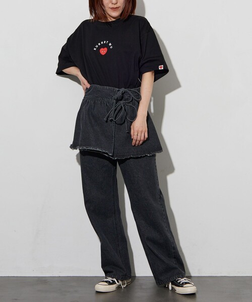 セール】Kurt Wu/カート ウー red heart break Tee/レッドハート