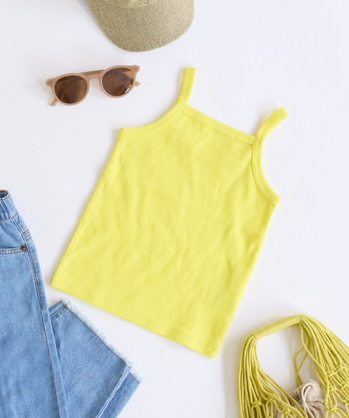 CIAOPANIC TYPY（チャオパニックティピー）の「【KIDS】リブタンクトップ（タンクトップ・キッズ・イエロー/ブルー/ブラック/ピンク・X-LARGE/SMALL/XX-LARGE/LARGE/MEDIUM）」の18枚目の写真