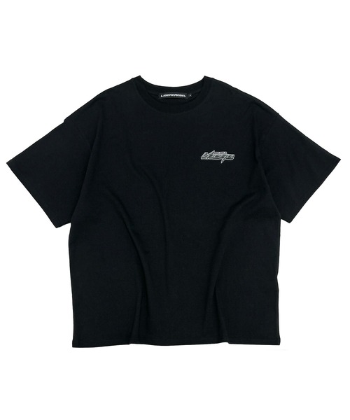 LIBERE（リベーレ）の「LIBERE リベーレ / REBEL FUTURE LOGO TEE リベーレレブル ロゴプリントビッグシルエットTシャツ / 244205-244206（Tシャツ/カットソー・メンズ・チャコール/ブラック・LARGE/MEDIUM/SMALL）」の18枚目の写真
