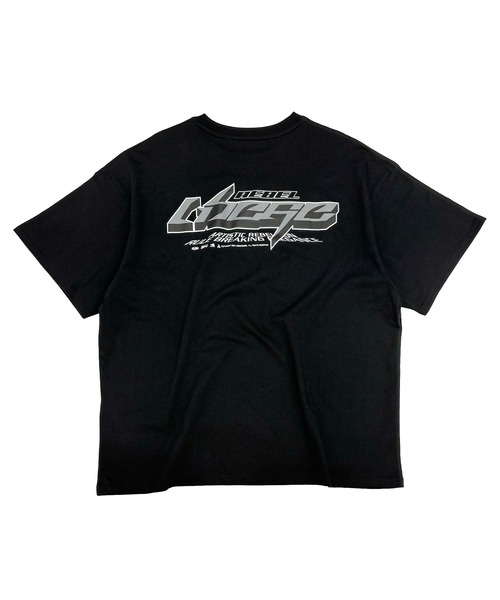 LIBERE（リベーレ）の「LIBERE リベーレ / REBEL FUTURE LOGO TEE リベーレレブル ロゴプリントビッグシルエットTシャツ / 244205-244206（Tシャツ/カットソー・メンズ・チャコール/ブラック・LARGE/MEDIUM/SMALL）」の17枚目の写真