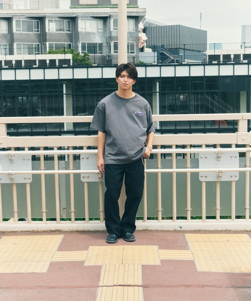 LIBERE（リベーレ）の「LIBERE リベーレ / REBEL FUTURE LOGO TEE リベーレレブル ロゴプリントビッグシルエットTシャツ / 244205-244206（Tシャツ/カットソー・メンズ・チャコール/ブラック・LARGE/MEDIUM/SMALL）」の13枚目の写真