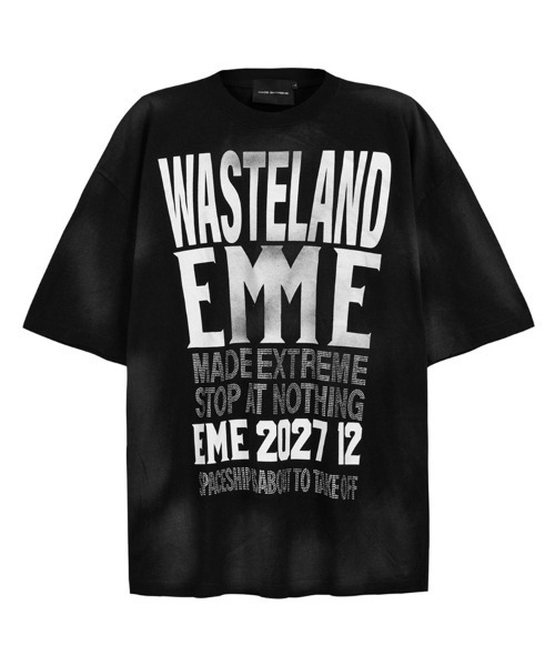 Ressaca（レサーカ）の「オーバーサイズ ラインストーンレターロゴプリントTシャツ（Tシャツ/カットソー・メンズ・ブラック/レッド・M/L/XL/XXL）」の12枚目の写真