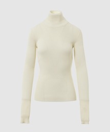 HAKUJI | Hole sleeve sweater(ニット/セーター)