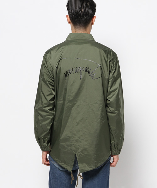 SARCASTIC(サキャスティック)の「【SARCASTIC】FISHY COACH JACKET(ブルゾン・メンズ・オリーブ/ブラック・LARGE/MEDIUM/X-LARGE)」の11枚目の写真