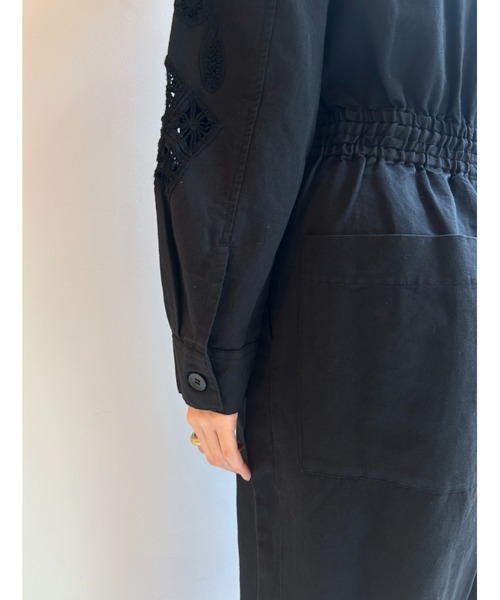 sara mallika（サラ マリカ）の「C.LINEN TAPE EMB C/W ALL IN ONE