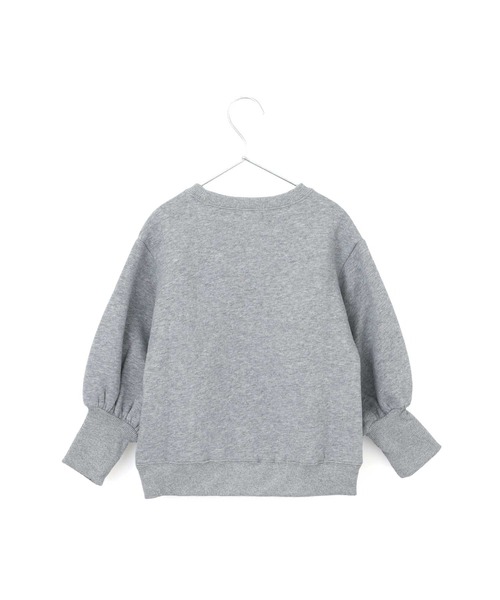 MAKE YOUR DAY（メイクユアデイ）の「袖ボリューム裏起毛無地トレーナー■80～140cm（スウェット・キッズ・ブルー/グレー/ブラック・80/90/100/110/120/130/140）」の15枚目の写真
