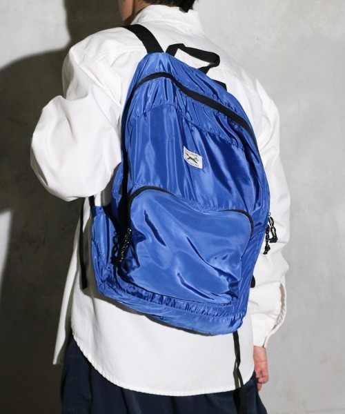 PENNEYS(ぺニーズ)の「PENNEY'S / ペニーズ THE FOX PACKABLE DAY PACK ワンポイント ライトウェイト デイパック パッカブル(バックパック/リュック・メンズ・ブラック/グレー/ブルー/ベージュ・FREE)」の13枚目の写真