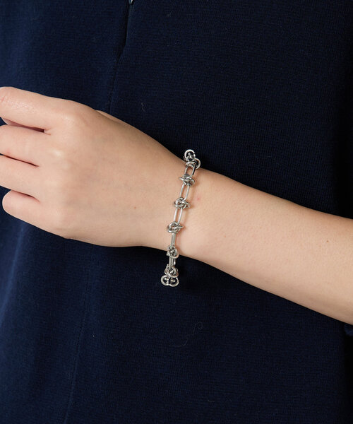 PAPILLONNER（パピヨネ）の「ステンレスチェーンブレスレット（ブレスレット・レディース・シルバー/ゴールド・FREE）」の13枚目の写真