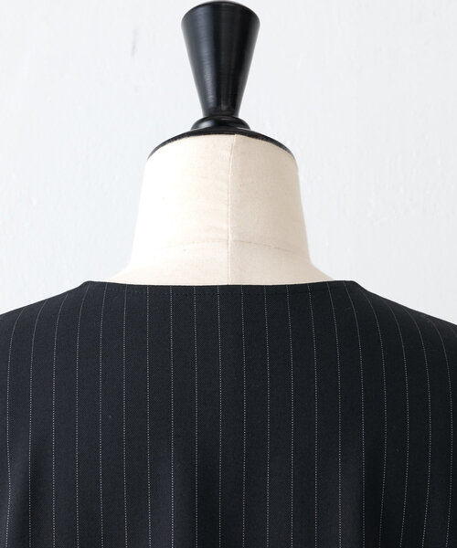 LIVETART（リヴェタート）の「《LIVETART》ストライプフリルチュニック（シャツ/ブラウス・レディース・ネイビー・FREE）」の20枚目の写真