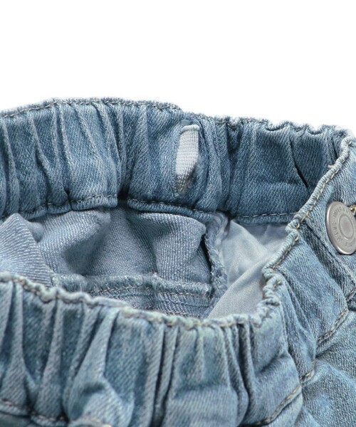 BRANSHES（ブランシェス）の「ガーデナーテーパードデニムパンツ（デニムパンツ・キッズ・ネイビー/カラフル/ブルー/グレー・80/90/100/160/110/140/120/130/150）」の19枚目の写真