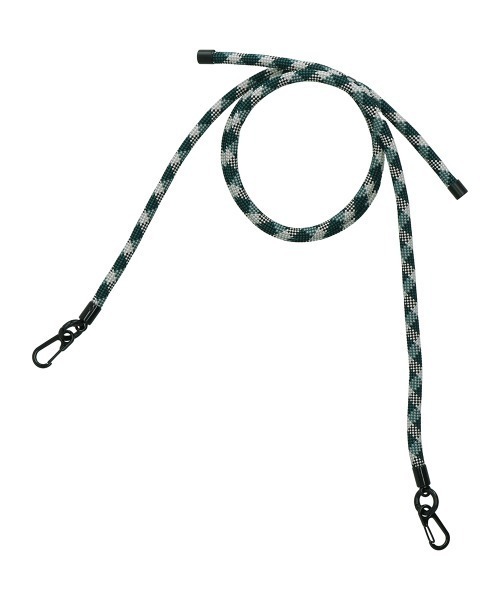 Inner Carrying(インナーキャリング)の「インナーキャリング ショルダーストラップ コード ハイク(太さ7mm)(ショルダーバッグ・レディース・ダークグレー/ベージュ/ダークグリーン/ブルー/ライトグレー/ライトピンク・FREE)」の4枚目の写真