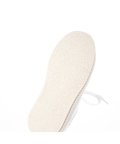 noyau（ノヤウ）の「ビジュー付き厚底レースアップスニーカー（スニーカー・レディース・シルバー/ブラック/ホワイト・S/M/L/LL）」の12枚目の写真