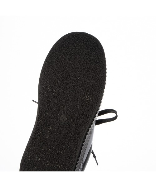 noyau（ノヤウ）の「ビジュー付き厚底レースアップスニーカー（スニーカー・レディース・シルバー/ブラック/ホワイト・S/M/L/LL）」の17枚目の写真