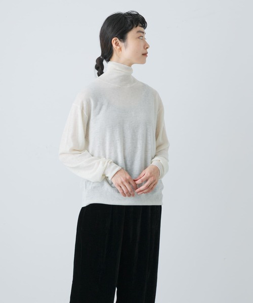 かぐれ　ニット かぐれ（カグレ）の「ペルーアランクルーネックニット（ニット