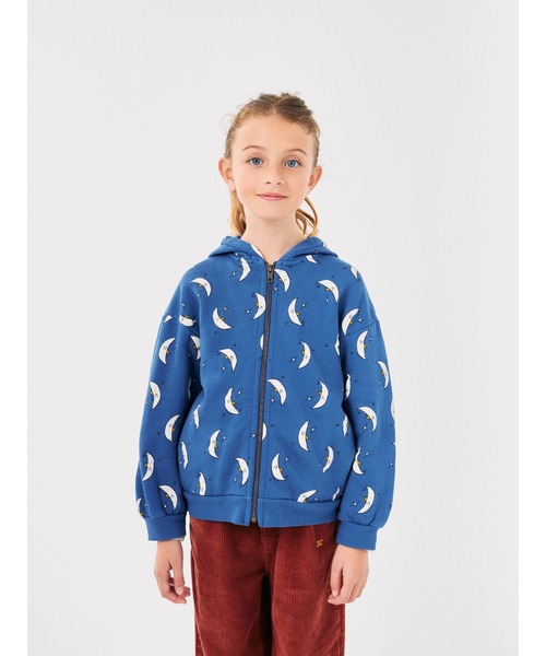 セール】Beneath the Moon all over zipped hoodie（スウェット