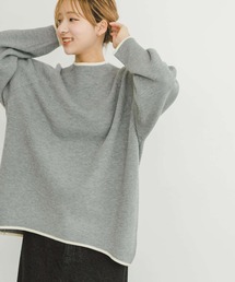 ハイショクリブニットプルオーバー